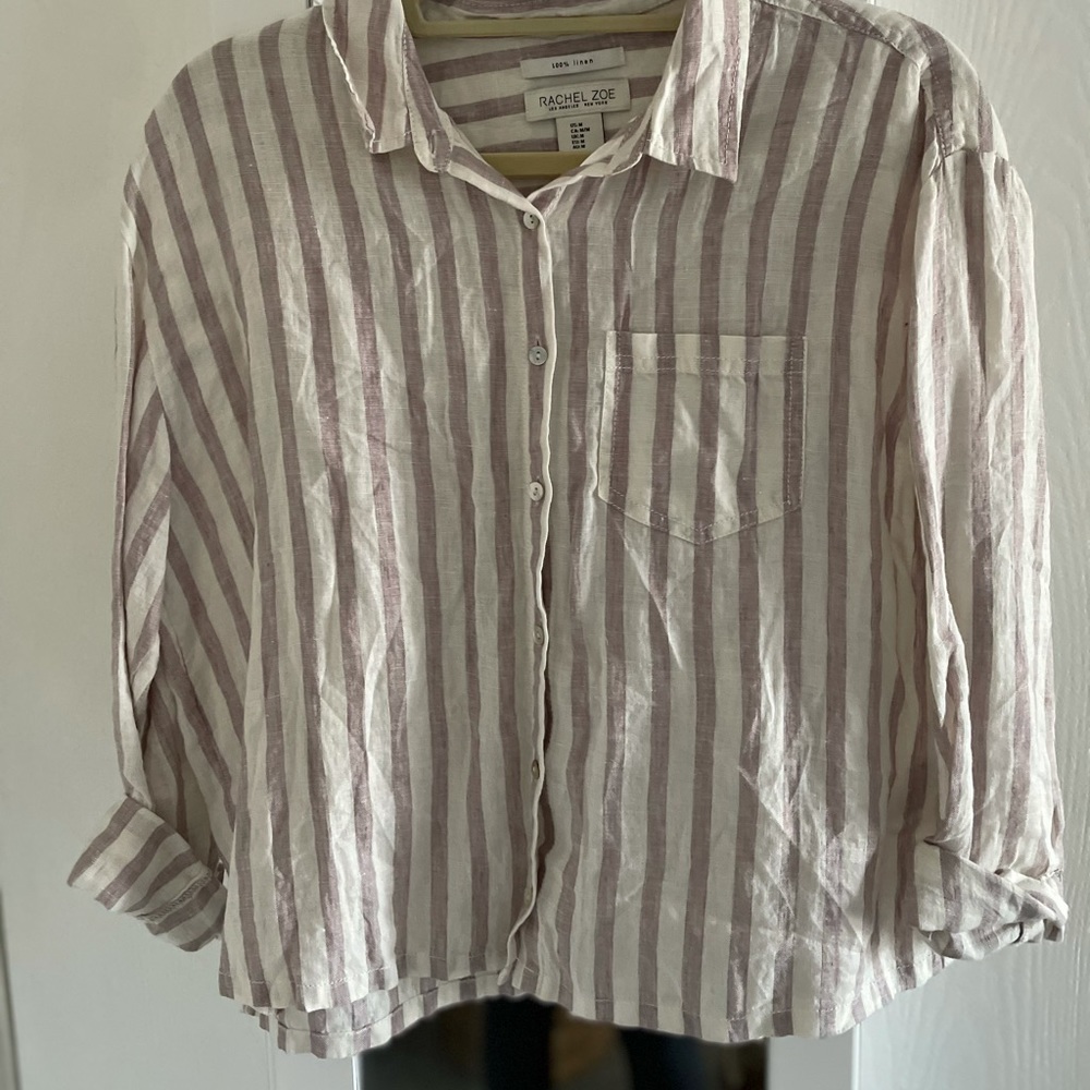 Rachel zoe button down shirt